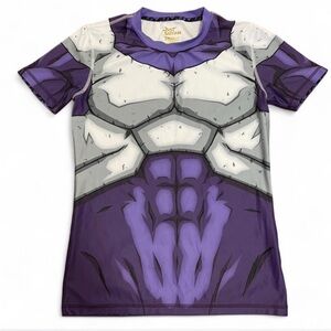 Purple and Gray Graphic Tee